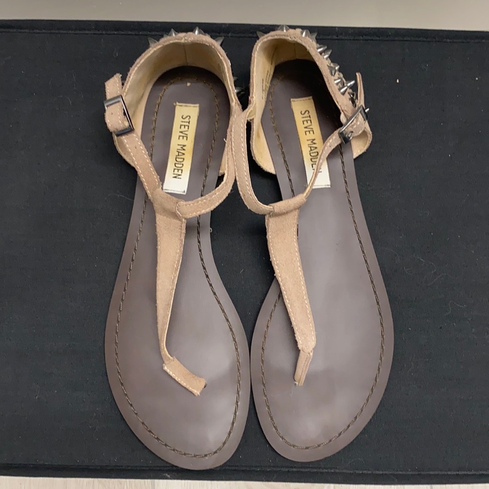Steve Madden Spiked Sandals - Size 8